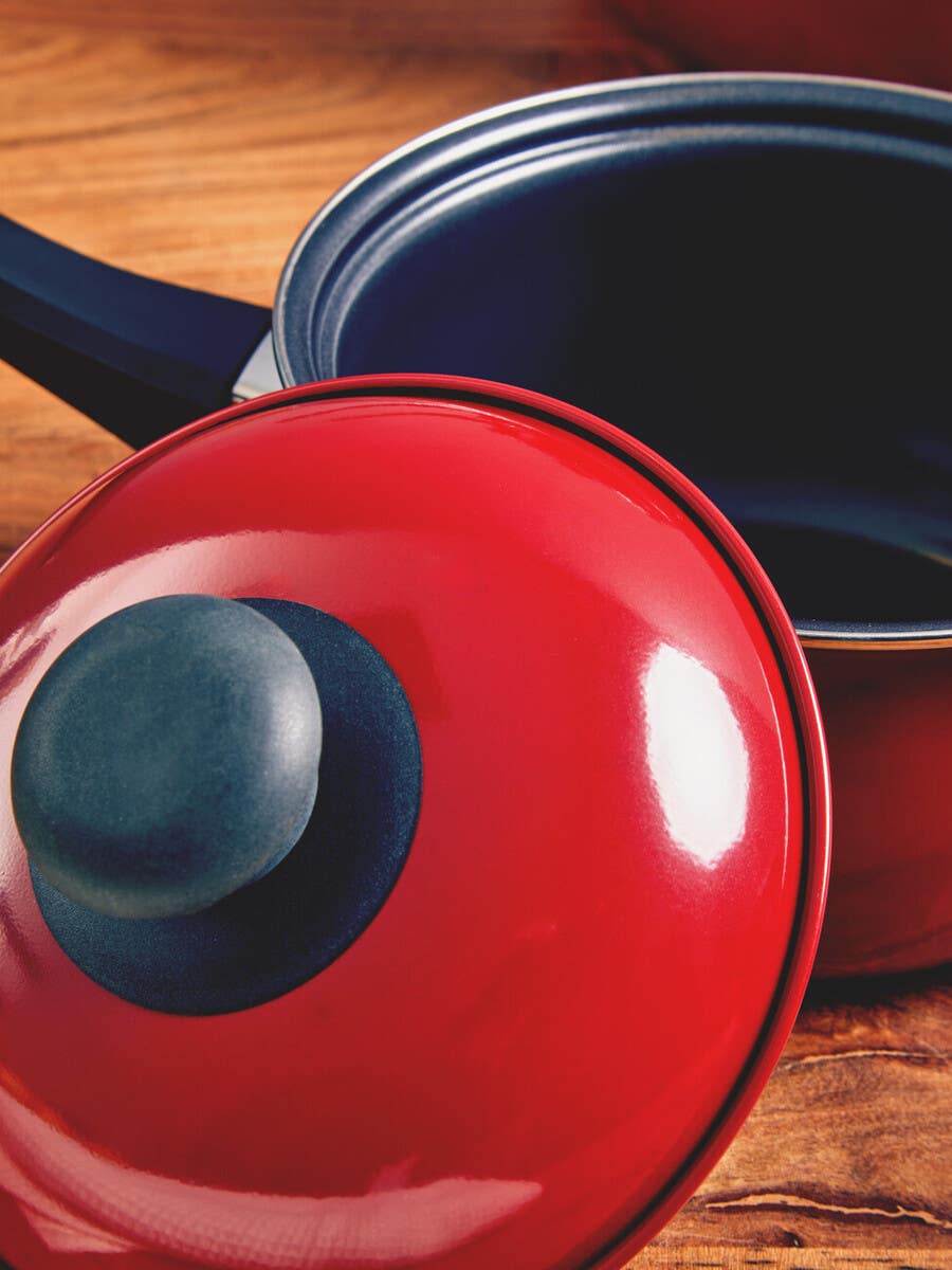 Viggo 5Pc Red Belly Pan Set
