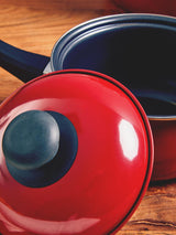 Viggo 5Pc Red Belly Pan Set