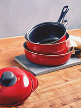 Viggo 5Pc Red Belly Pan Set