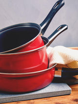 Viggo 5Pc Red Belly Pan Set