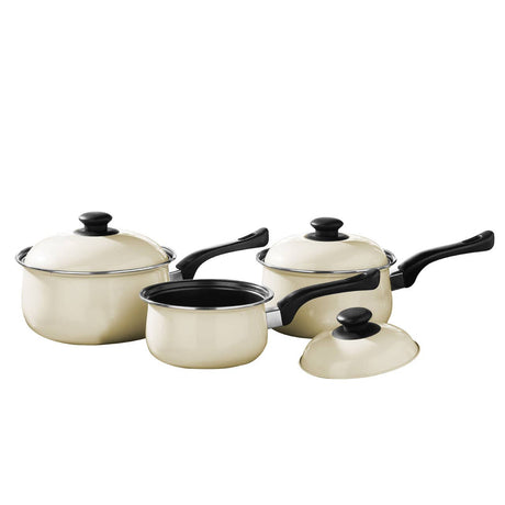 Viggo 3Pc Cream Belly Pan Set