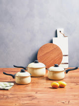 Viggo 3Pc Cream Belly Pan Set