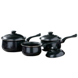Viggo 3Pc Black Belly Pan Set