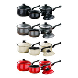 Viggo 3Pc Silver Belly Pan Set