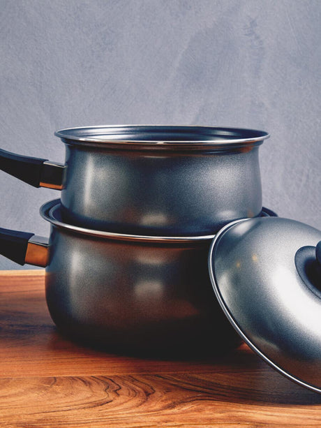 Viggo 3Pc Silver Belly Pan Set