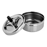 Chrome Effect Large Spinning Ashtray