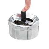 Chrome Effect Small Spinning Ashtray