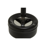Matte Black Spinning Ashtray
