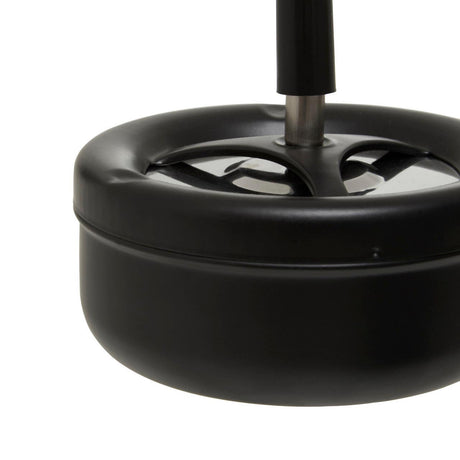Matte Black Spinning Ashtray