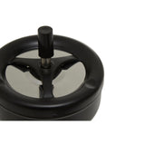 Large Black Spinning Ashtray