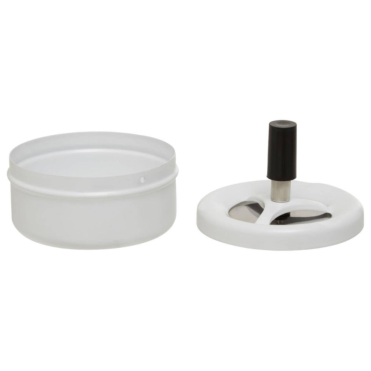 White Spinning Ashtray