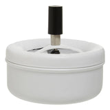 Matte White Medium Spinning Ashtray