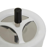 Matte White Large Spinning Ashtray