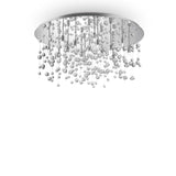 Neve Modern Chrome 15-Bulb Statement Ceiling Fixture