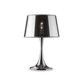Modern Elegance: Large Chrome Table Lamp from the London Collection