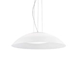 Lena Trio Globe Pendant Light in Matte White