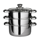 Stainless Steel Steamer With 6 Handles