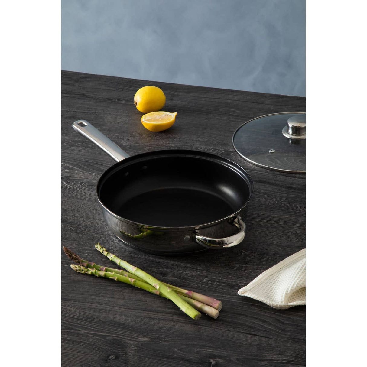 Non Stick Frypan With Glass Lid
