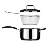 Tenzo S Ii Series Chip Pan With Glass Lid