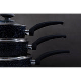 Stoneflam 20cm Saucepan With Glass Lid