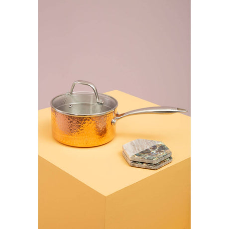 Minerva Small Hammered Saucepan