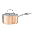 Minerva Medium Hammered Saucepan