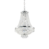 Caesar Majestic 9-Light Chrome Pendant Fixture