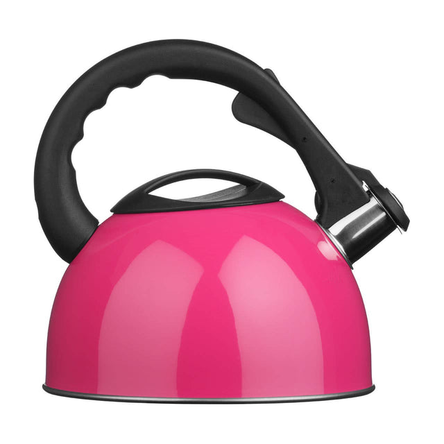 Hot Pink 2500ml Whistling Kettle