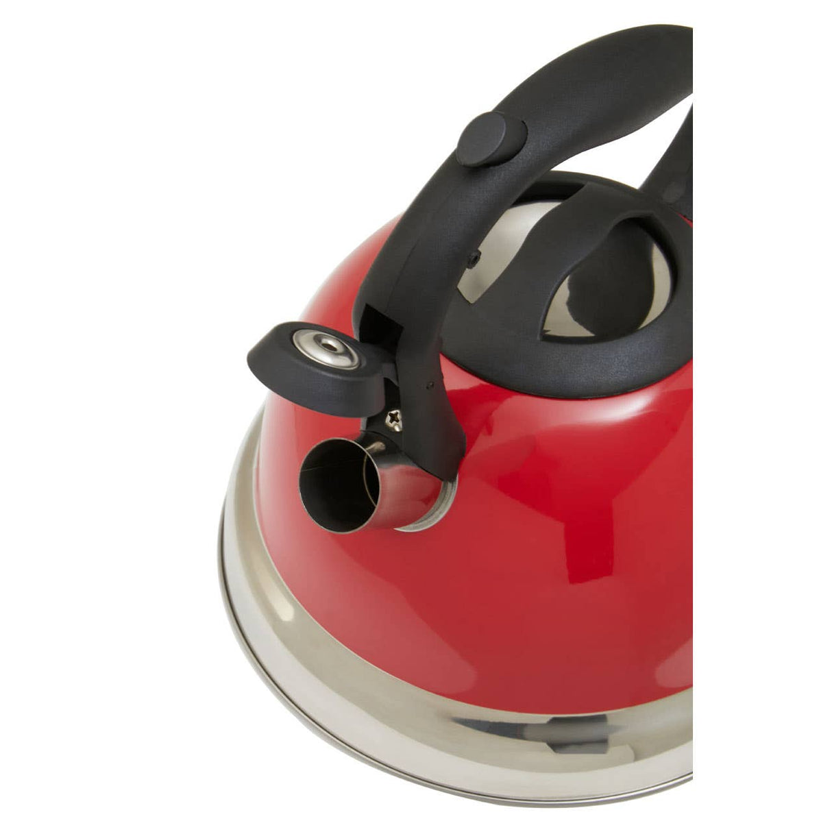 Red 3000ml Whistling Kettle