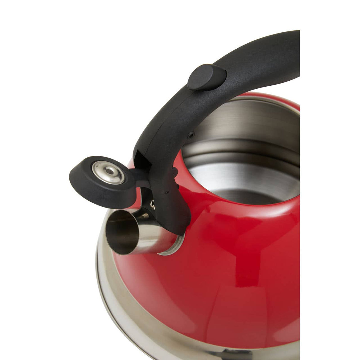 Red 3000ml Whistling Kettle