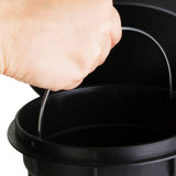 3Ltr Matte Black Pedal Bin