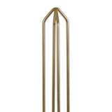 Vertex Kitchen Roll Holder With Contour Matte Gold Finish