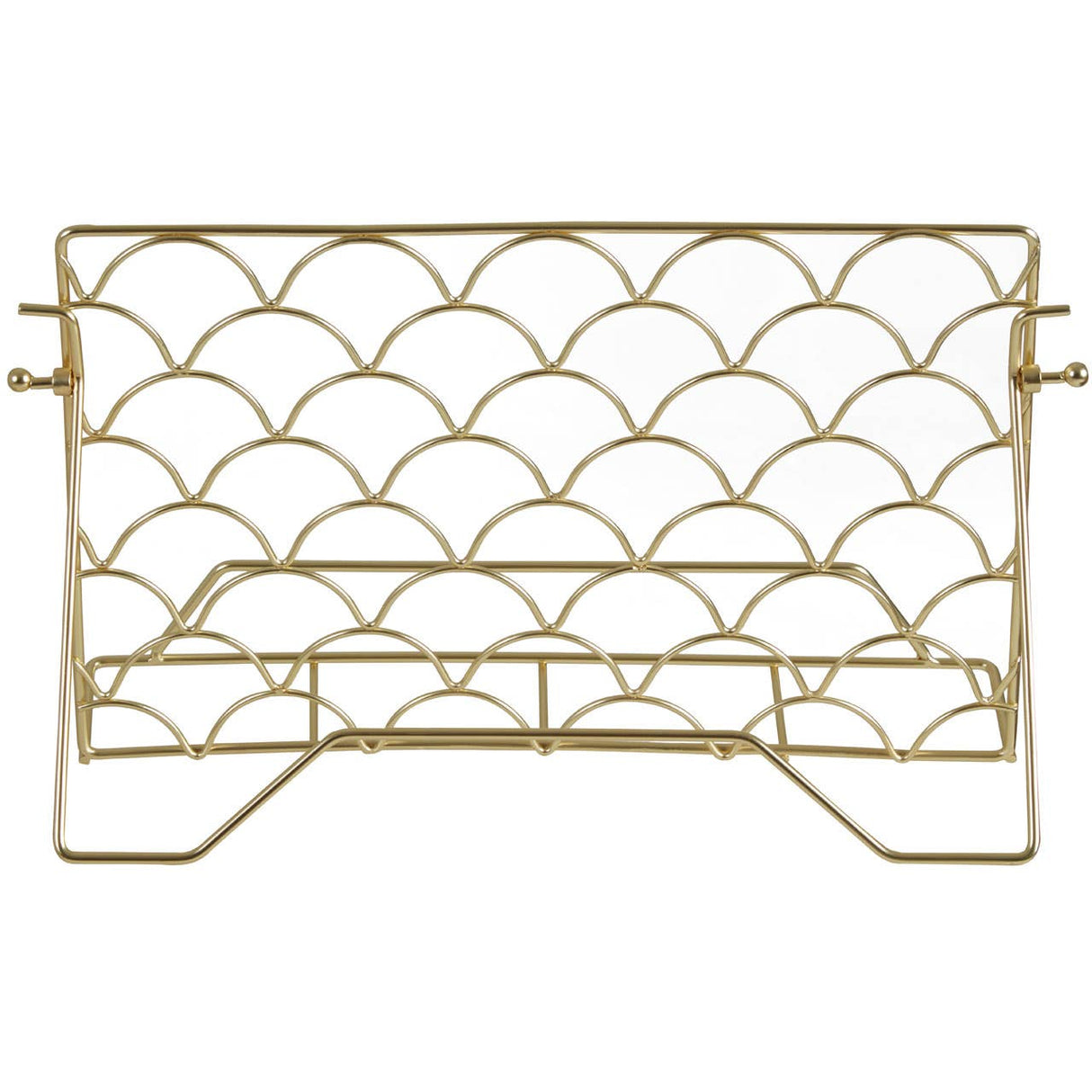 Vertex Deco Matte Gold Cook Book Stand