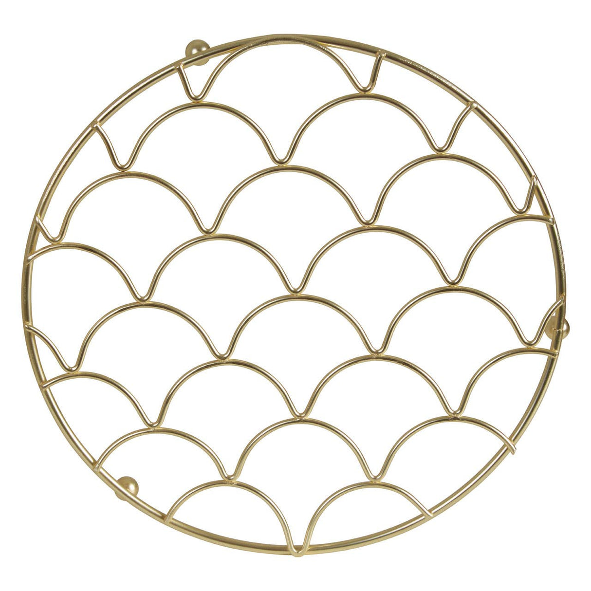 Vertex Deco Matte Gold Trivet