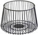 Vertex Deco Matt Black Small Fruit Basket