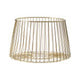 Vertex Deco Matt Gold Small Fruit Basket
