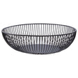 Emery Fruit Bowl With Matte Black Frame