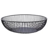 Emery Fruit Bowl With Matte Black Frame