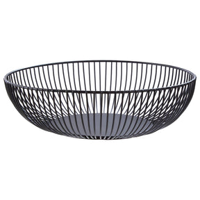 Emery Fruit Bowl With Matte Black Frame