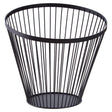Emery Tall Oblique Basket With Matte Black Frame