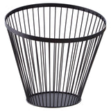 Emery Tall Oblique Basket With Matte Black Frame