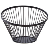 Emery Matt Black Wire Basket