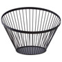 Emery Matt Black Wire Basket