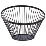 Emery Matt Black Wire Basket