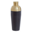 Mixology Gold Finish And Black Cocktail Shaker