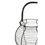 Hygge Matte Black Egg Basket
