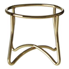Single Gold Finish Egg Holder