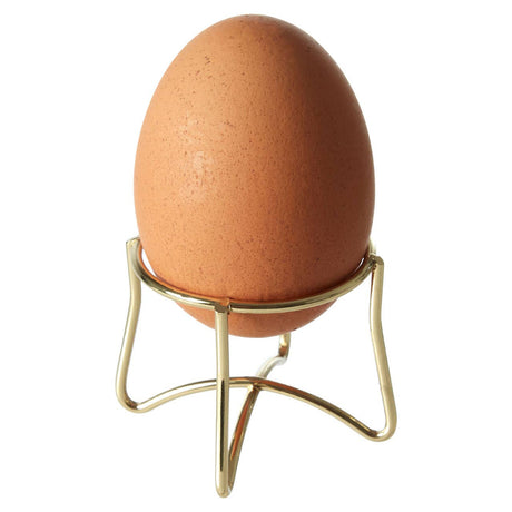 Single Gold Finish Egg Holder
