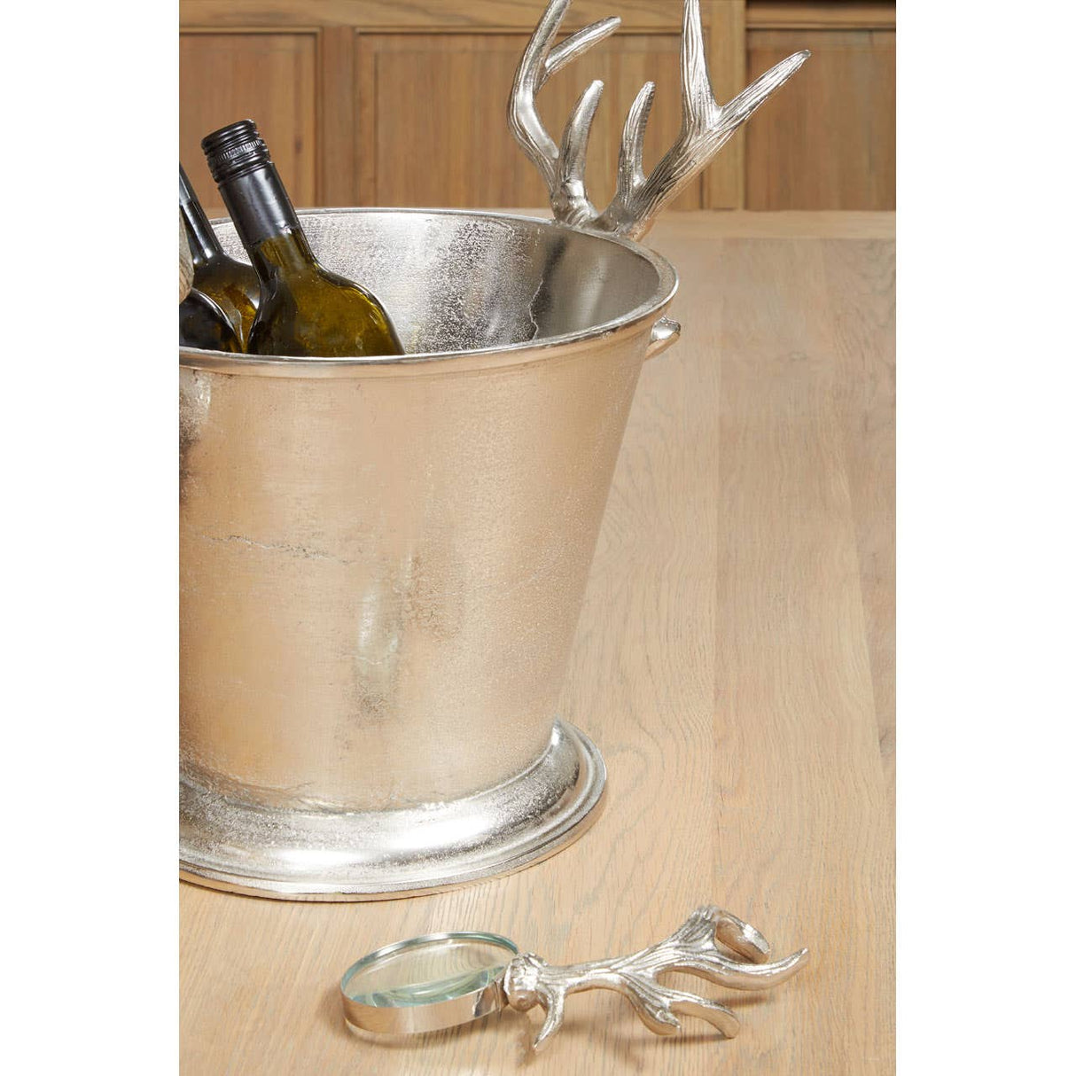 Antler Wine Cooler With Rounded Base