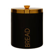 Liberty Black Enamel Finish Bread Bin